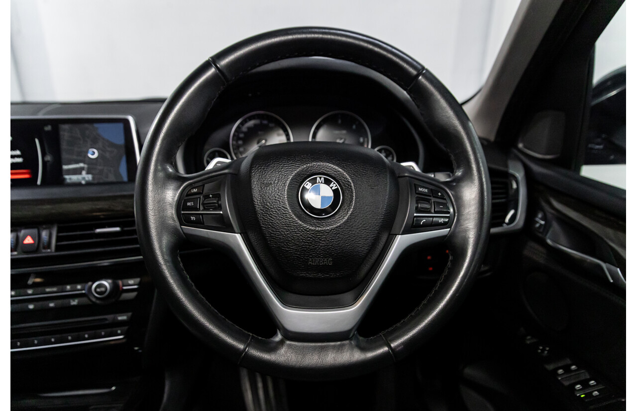 4/2014 BMW X5 sDrive 25d F15 MY14 4d Wagon Space Grey Metallic Turbo Diesel 2.0L