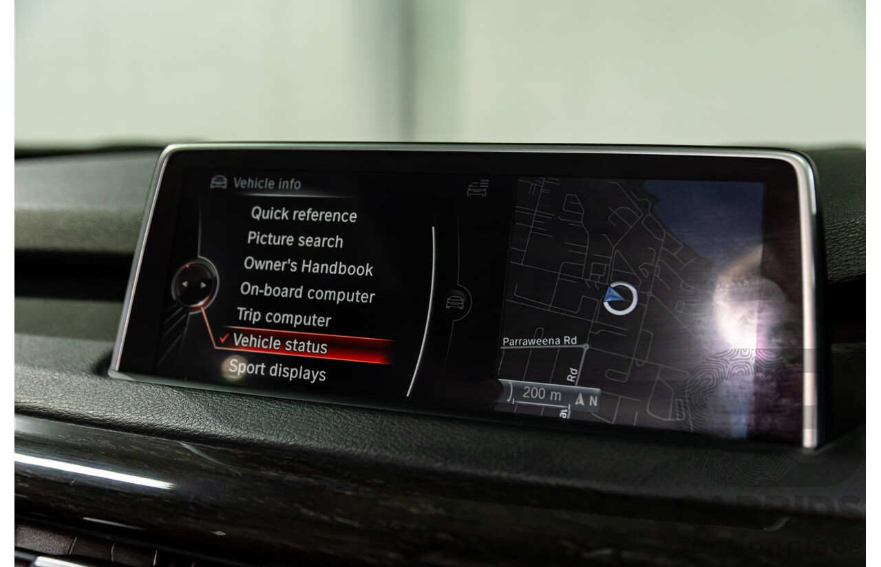 4/2014 BMW X5 sDrive 25d F15 MY14 4d Wagon Space Grey Metallic Turbo Diesel 2.0L