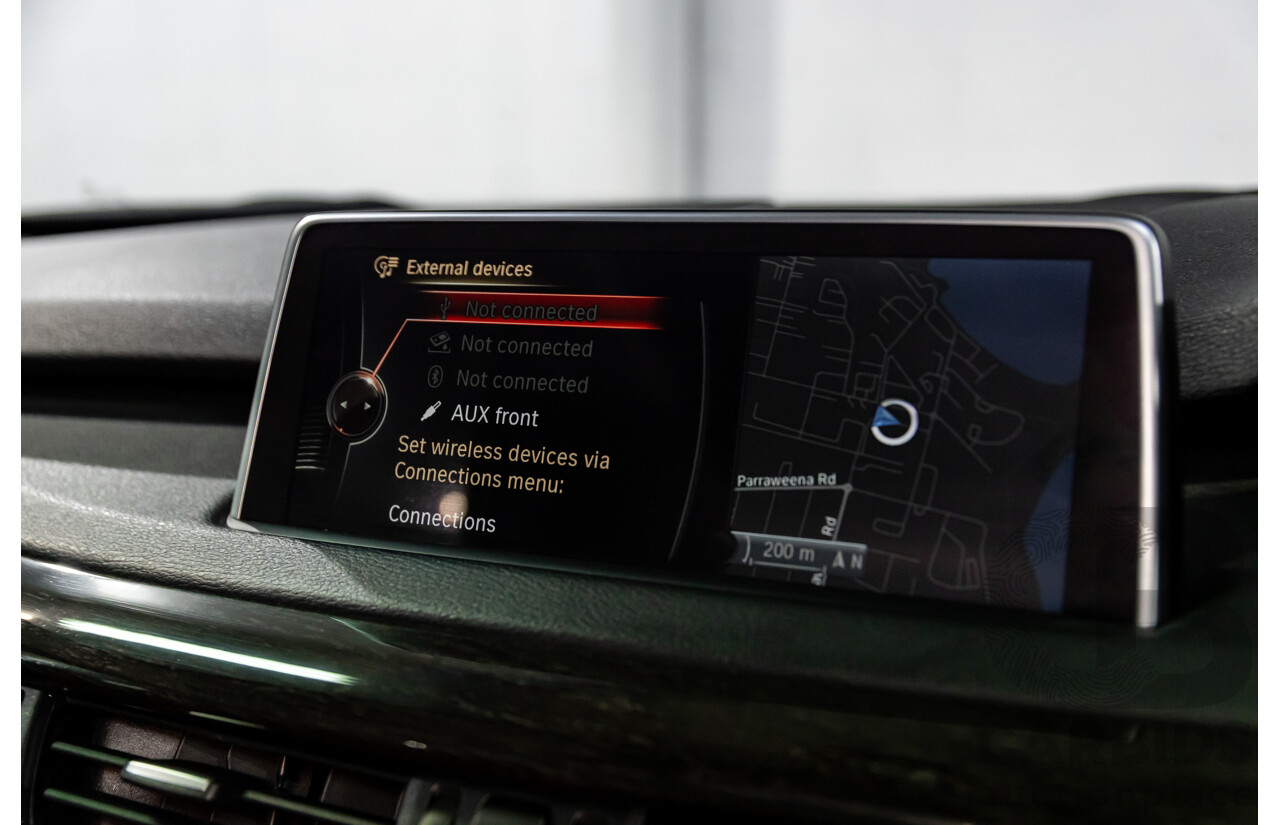 4/2014 BMW X5 sDrive 25d F15 MY14 4d Wagon Space Grey Metallic Turbo Diesel 2.0L