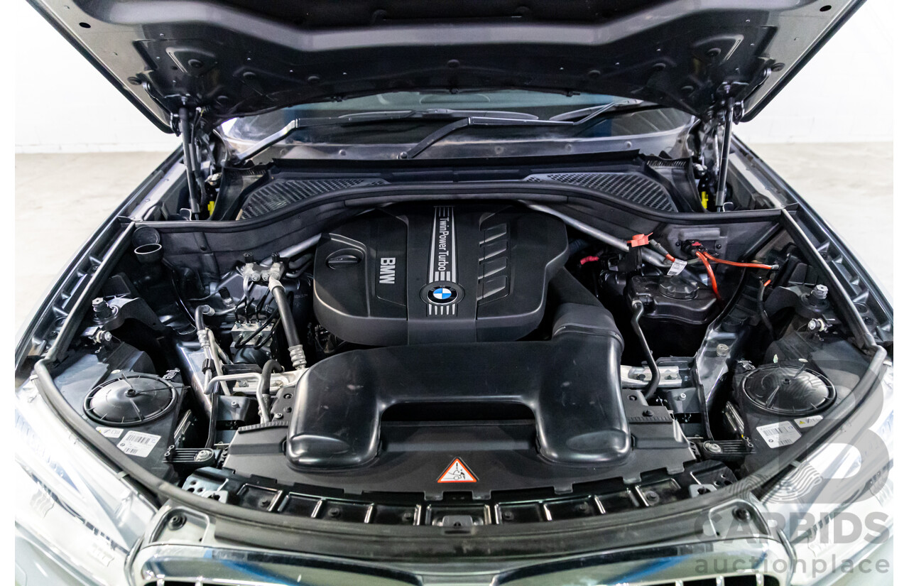 4/2014 BMW X5 sDrive 25d F15 MY14 4d Wagon Space Grey Metallic Turbo Diesel 2.0L