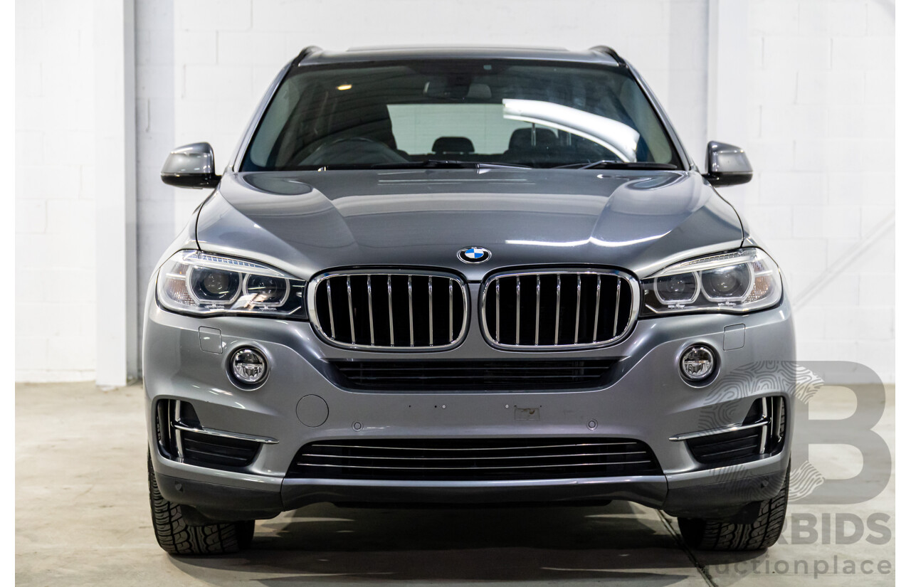 4/2014 BMW X5 sDrive 25d F15 MY14 4d Wagon Space Grey Metallic Turbo Diesel 2.0L