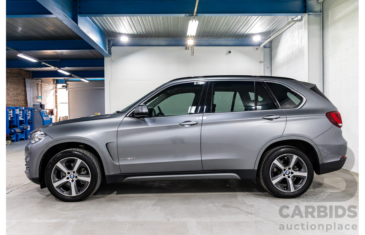 4/2014 BMW X5 sDrive 25d F15 MY14 4d Wagon Space Grey Metallic Turbo Diesel 2.0L