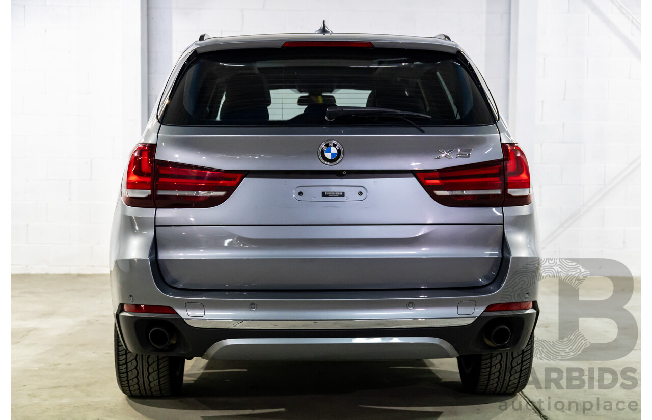 4/2014 BMW X5 sDrive 25d F15 MY14 4d Wagon Space Grey Metallic Turbo Diesel 2.0L