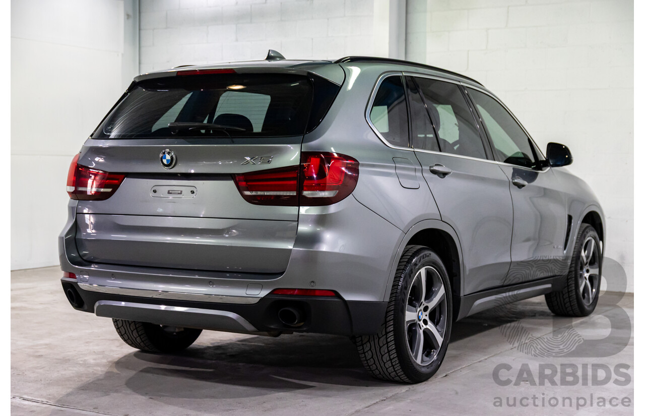 4/2014 BMW X5 sDrive 25d F15 MY14 4d Wagon Space Grey Metallic Turbo Diesel 2.0L