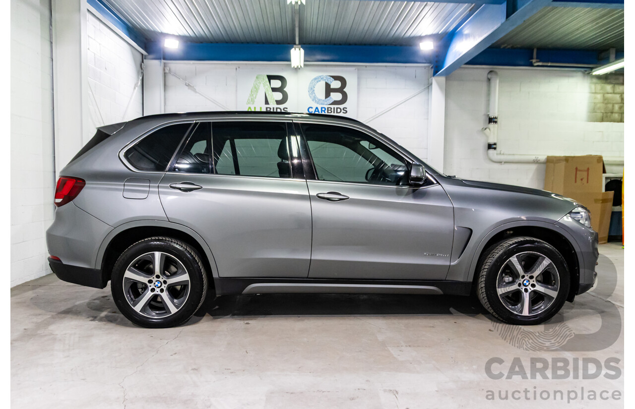 4/2014 BMW X5 sDrive 25d F15 MY14 4d Wagon Space Grey Metallic Turbo Diesel 2.0L
