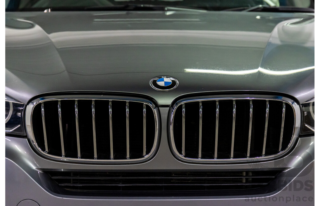 4/2014 BMW X5 sDrive 25d F15 MY14 4d Wagon Space Grey Metallic Turbo Diesel 2.0L