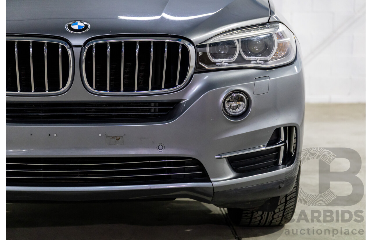 4/2014 BMW X5 sDrive 25d F15 MY14 4d Wagon Space Grey Metallic Turbo Diesel 2.0L
