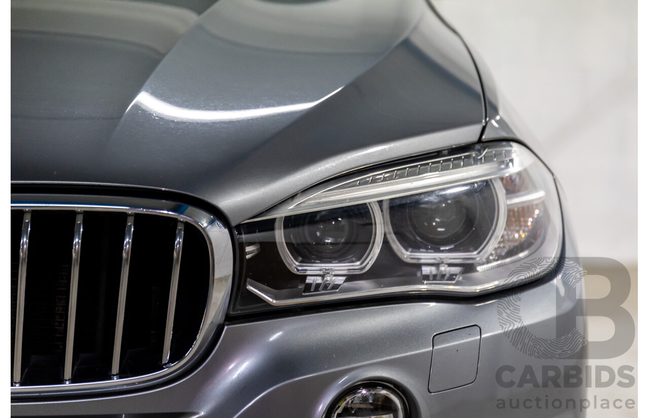 4/2014 BMW X5 sDrive 25d F15 MY14 4d Wagon Space Grey Metallic Turbo Diesel 2.0L