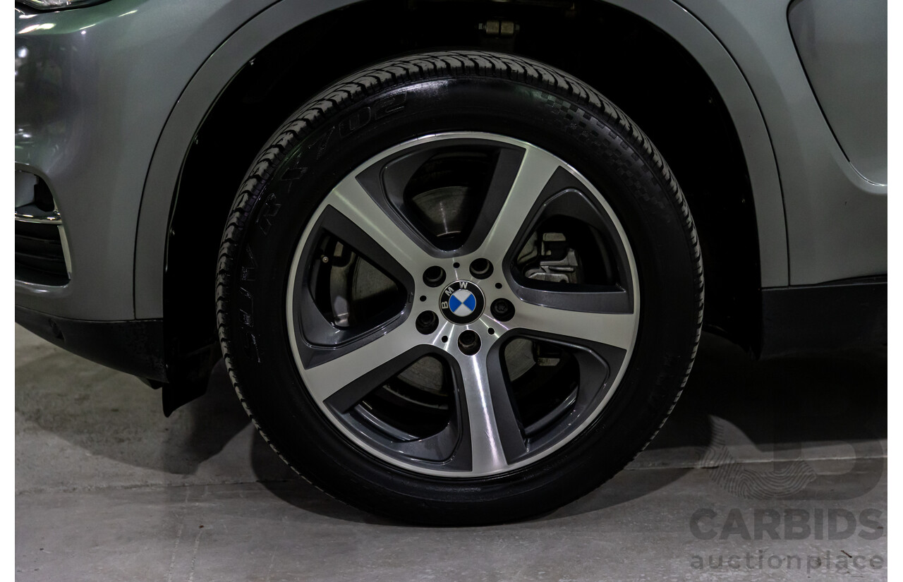 4/2014 BMW X5 sDrive 25d F15 MY14 4d Wagon Space Grey Metallic Turbo Diesel 2.0L