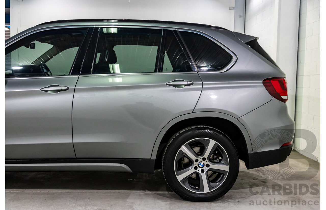 4/2014 BMW X5 sDrive 25d F15 MY14 4d Wagon Space Grey Metallic Turbo Diesel 2.0L
