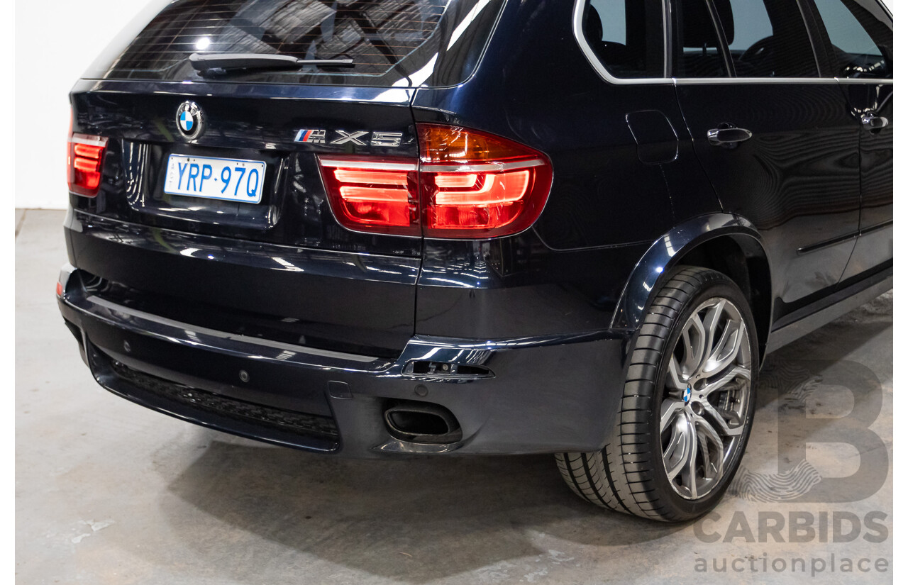 5/2012 BMW X5 Xdrive 30d E70 (AWD) MY12 Upgrade 4d Wagon Deep Sea Blue Metallic Turbo Diesel 3.0L - 7 Seat