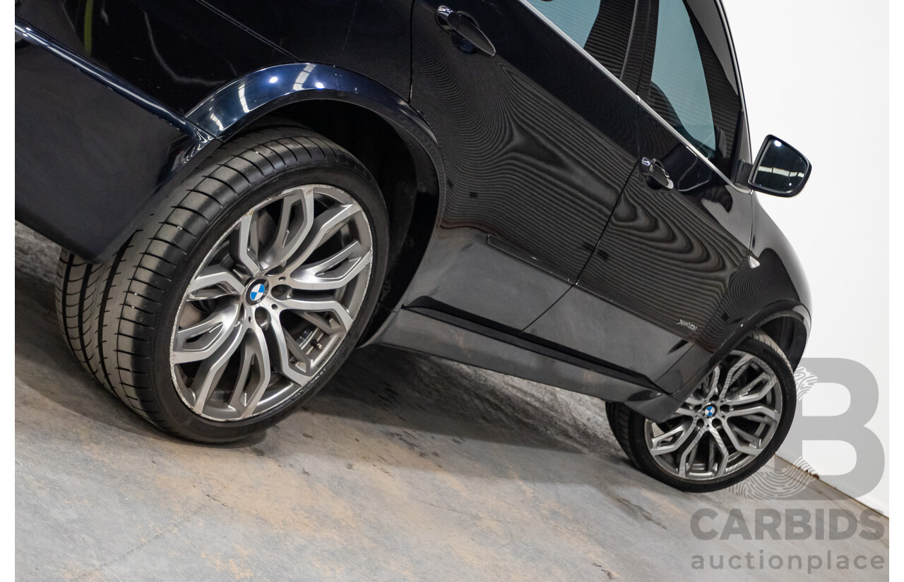 5/2012 BMW X5 Xdrive 30d E70 (AWD) MY12 Upgrade 4d Wagon Deep Sea Blue Metallic Turbo Diesel 3.0L - 7 Seat