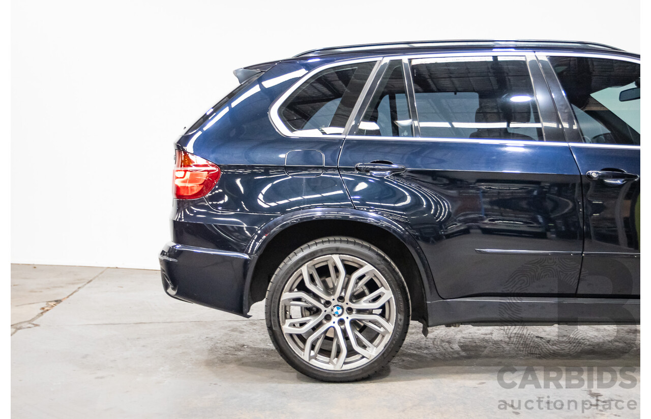 5/2012 BMW X5 Xdrive 30d E70 (AWD) MY12 Upgrade 4d Wagon Deep Sea Blue Metallic Turbo Diesel 3.0L - 7 Seat