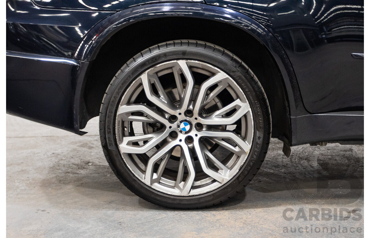 5/2012 BMW X5 Xdrive 30d E70 (AWD) MY12 Upgrade 4d Wagon Deep Sea Blue Metallic Turbo Diesel 3.0L - 7 Seat
