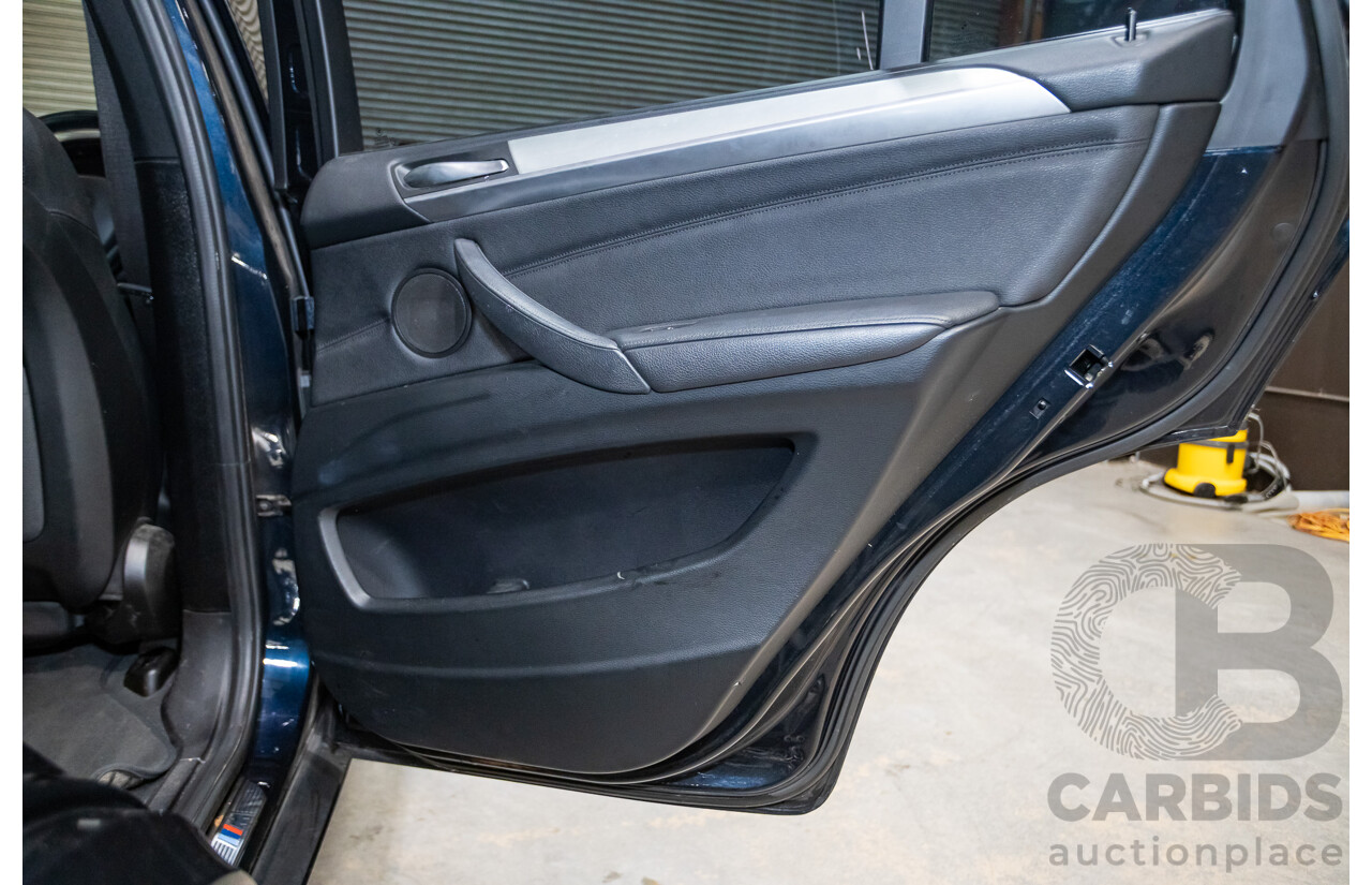 5/2012 BMW X5 Xdrive 30d E70 (AWD) MY12 Upgrade 4d Wagon Deep Sea Blue Metallic Turbo Diesel 3.0L - 7 Seat