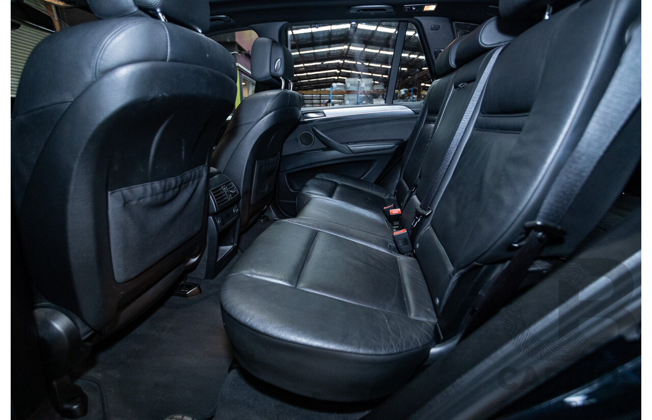 5/2012 BMW X5 Xdrive 30d E70 (AWD) MY12 Upgrade 4d Wagon Deep Sea Blue Metallic Turbo Diesel 3.0L - 7 Seat