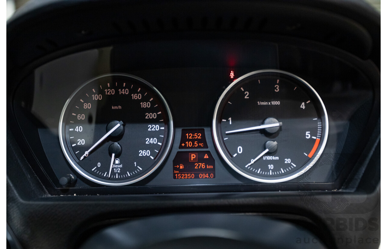 5/2012 BMW X5 Xdrive 30d E70 (AWD) MY12 Upgrade 4d Wagon Deep Sea Blue Metallic Turbo Diesel 3.0L - 7 Seat