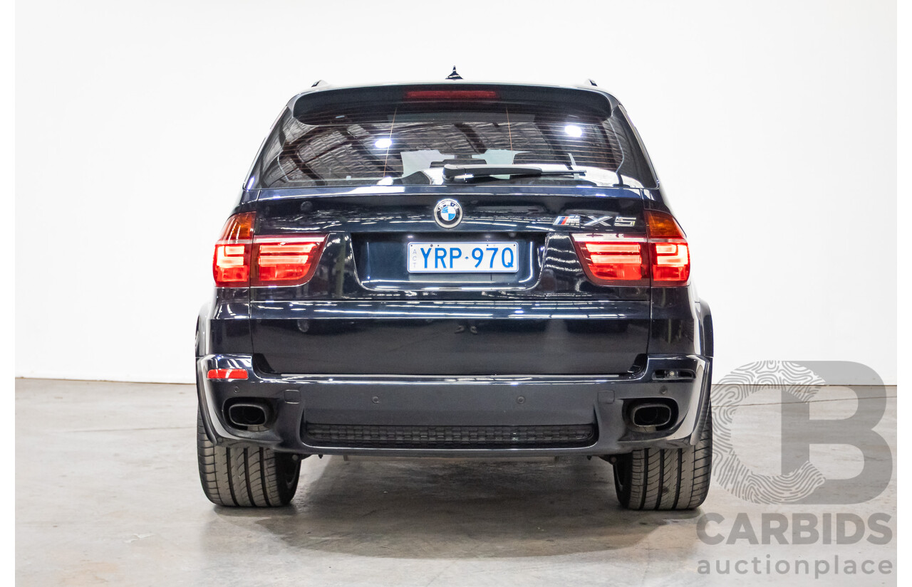 5/2012 BMW X5 Xdrive 30d E70 (AWD) MY12 Upgrade 4d Wagon Deep Sea Blue Metallic Turbo Diesel 3.0L - 7 Seat