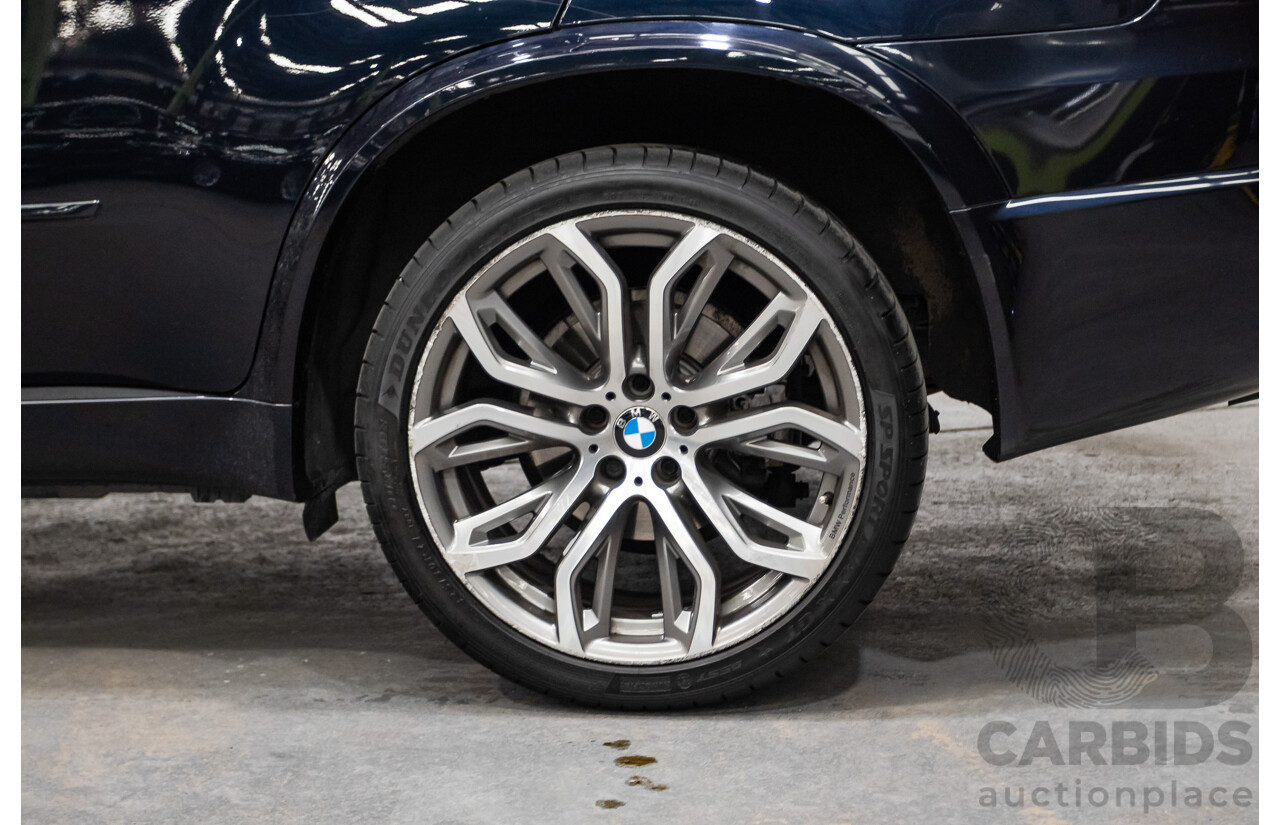 5/2012 BMW X5 Xdrive 30d E70 (AWD) MY12 Upgrade 4d Wagon Deep Sea Blue Metallic Turbo Diesel 3.0L - 7 Seat