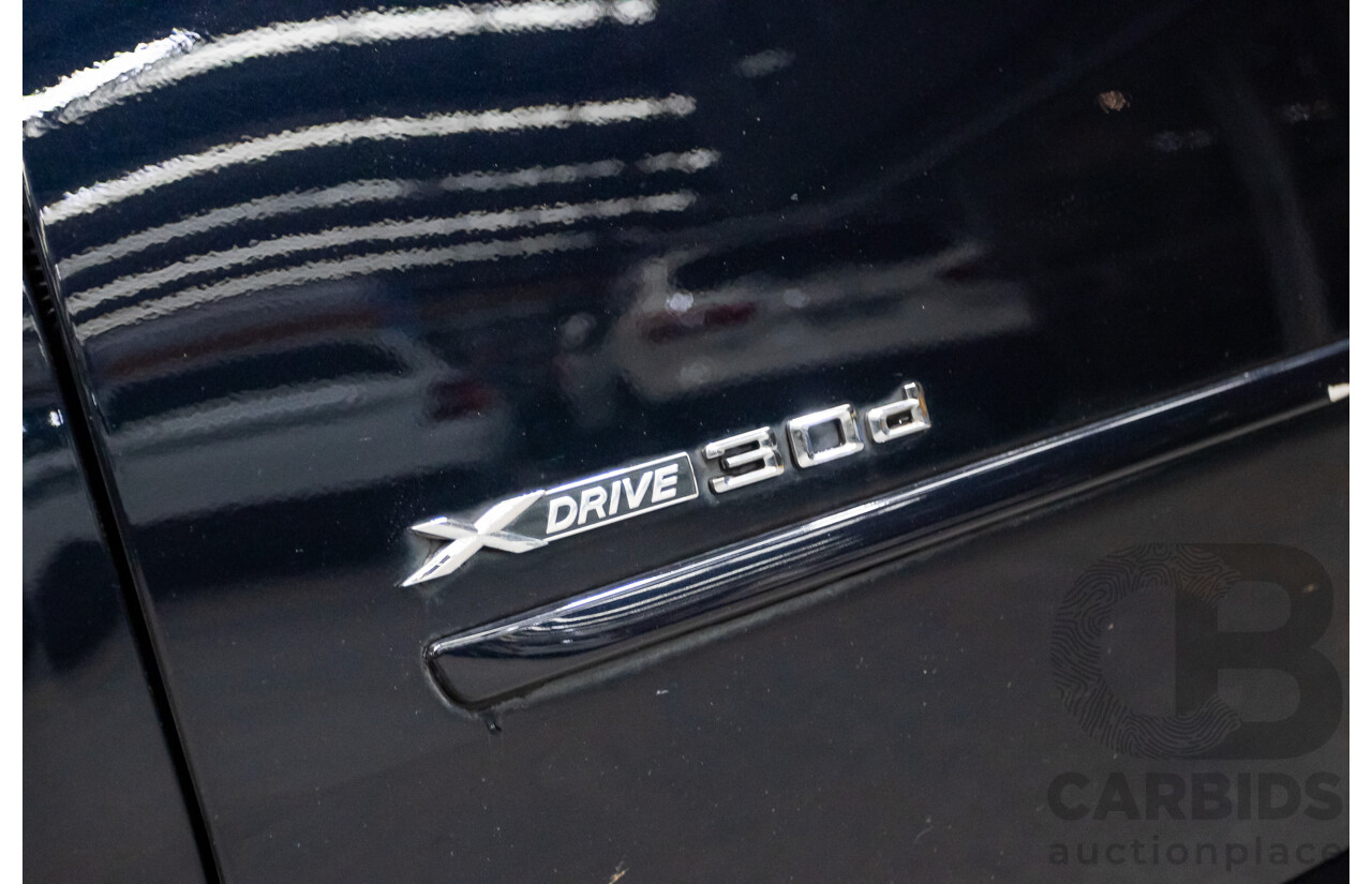 5/2012 BMW X5 Xdrive 30d E70 (AWD) MY12 Upgrade 4d Wagon Deep Sea Blue Metallic Turbo Diesel 3.0L - 7 Seat