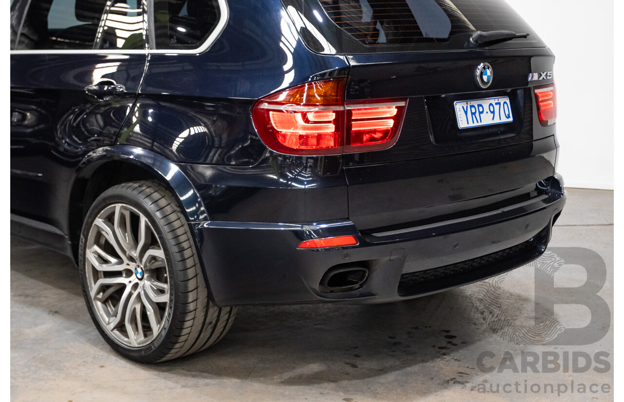 5/2012 BMW X5 Xdrive 30d E70 (AWD) MY12 Upgrade 4d Wagon Deep Sea Blue Metallic Turbo Diesel 3.0L - 7 Seat
