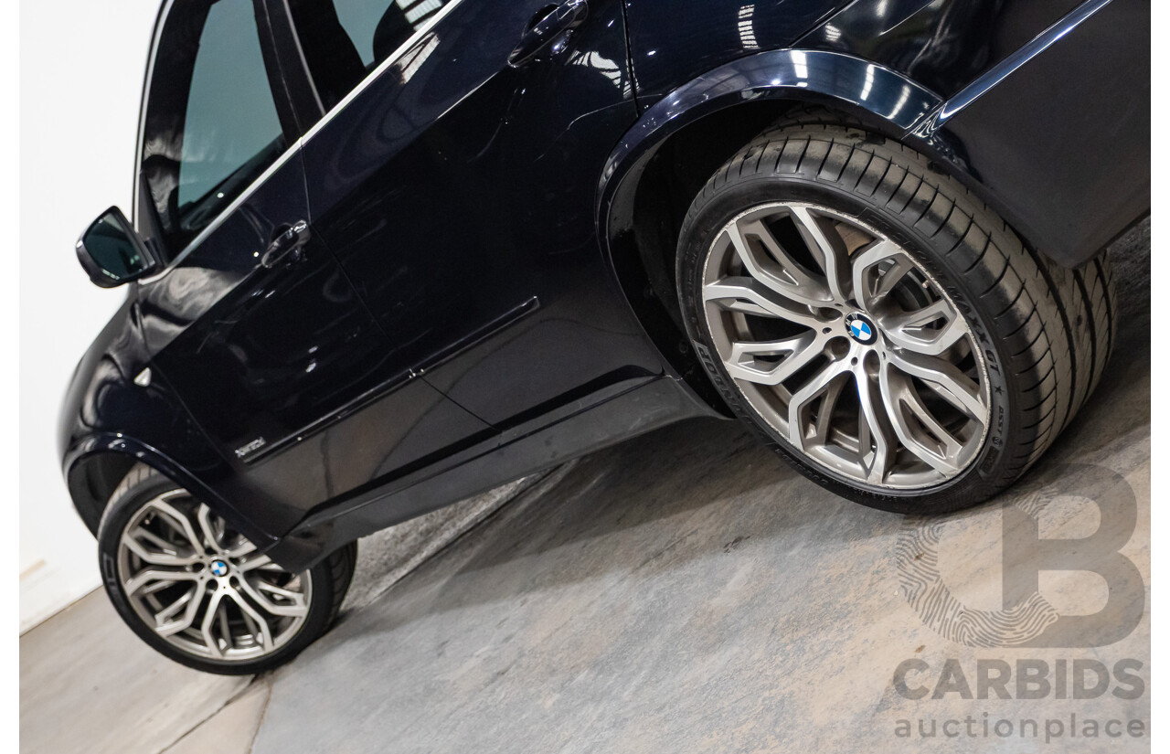 5/2012 BMW X5 Xdrive 30d E70 (AWD) MY12 Upgrade 4d Wagon Deep Sea Blue Metallic Turbo Diesel 3.0L - 7 Seat