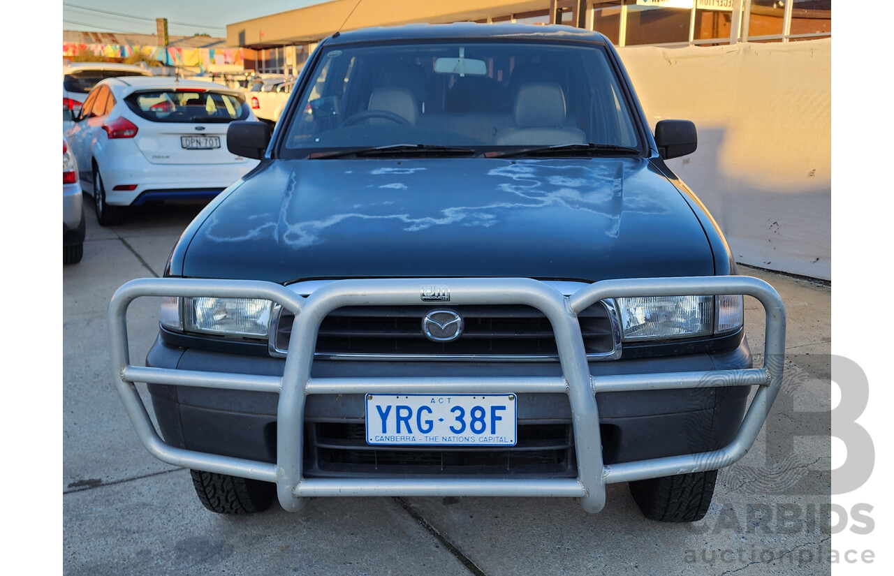 12/1999 Mazda B2500 Bravo (4x4)  Dual Cab P/Up Green 2.5L