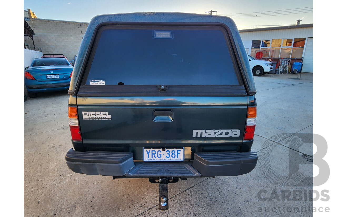 12/1999 Mazda B2500 Bravo (4x4)  Dual Cab P/Up Green 2.5L