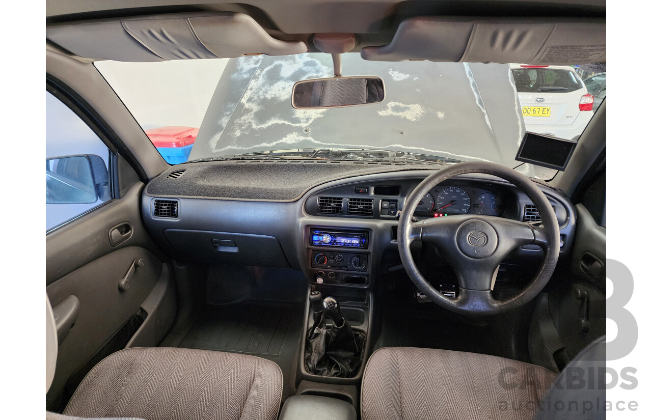 12/1999 Mazda B2500 Bravo (4x4)  Dual Cab P/Up Green 2.5L