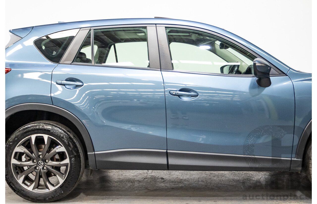 9/2016 Mazda CX-5 Akera (AWD) Series 2 KE MY15 4d Wagon Reflex Blue Twin Turbo Diesel 2.2L