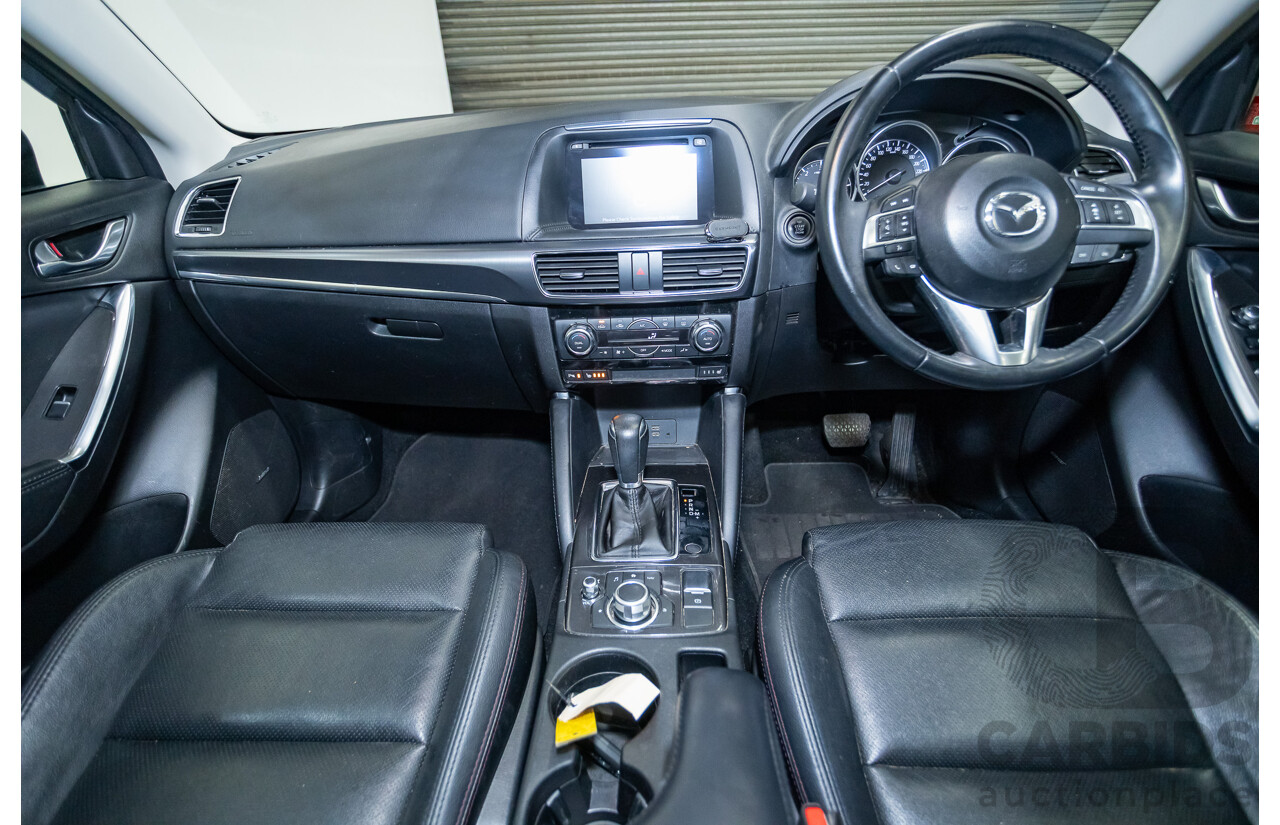 9/2016 Mazda CX-5 Akera (AWD) Series 2 KE MY15 4d Wagon Reflex Blue Twin Turbo Diesel 2.2L