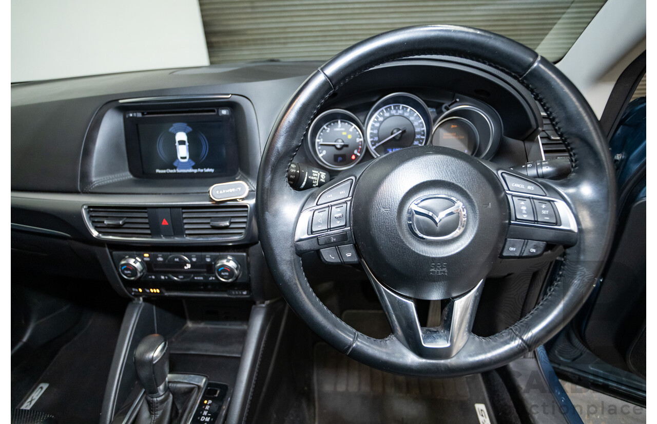 9/2016 Mazda CX-5 Akera (AWD) Series 2 KE MY15 4d Wagon Reflex Blue Twin Turbo Diesel 2.2L