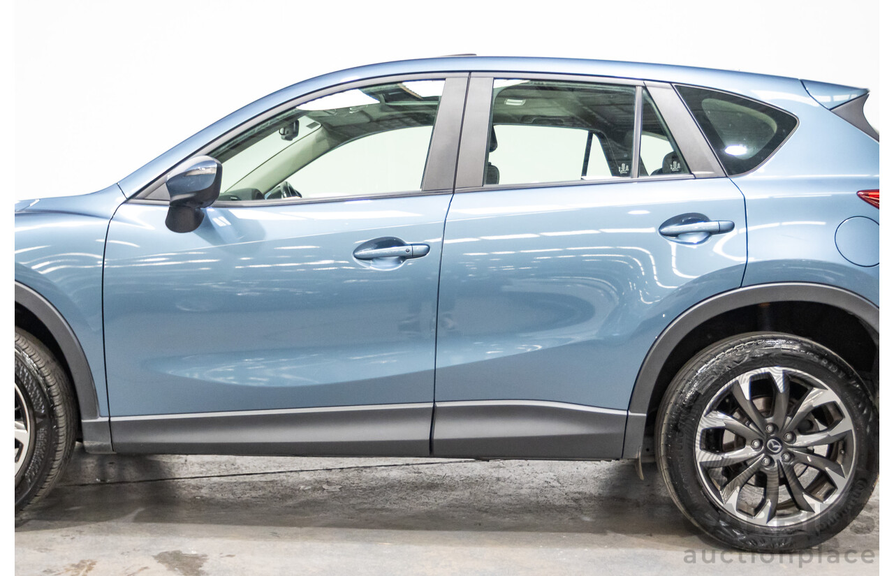 9/2016 Mazda CX-5 Akera (AWD) Series 2 KE MY15 4d Wagon Reflex Blue Twin Turbo Diesel 2.2L