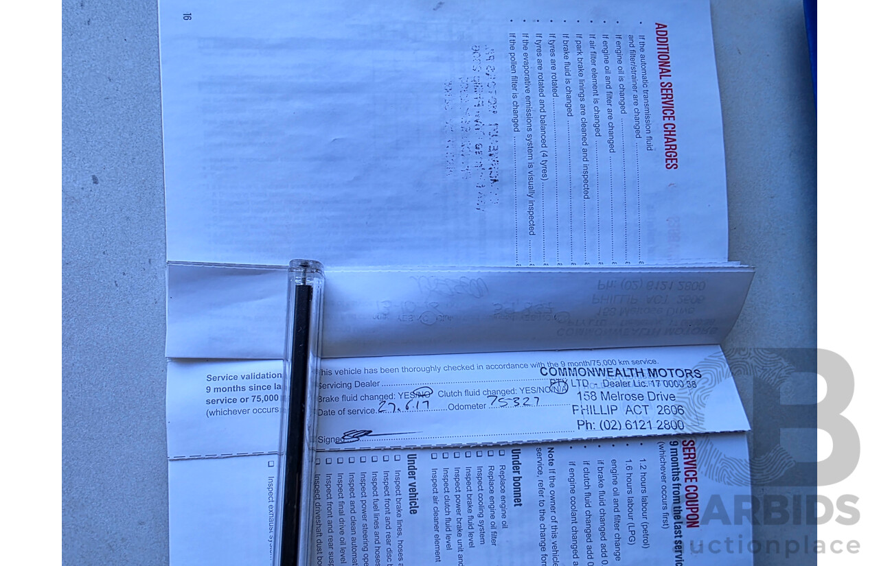 11/2013 Holden Calais V VF 4d Sedan Grey 3.6L