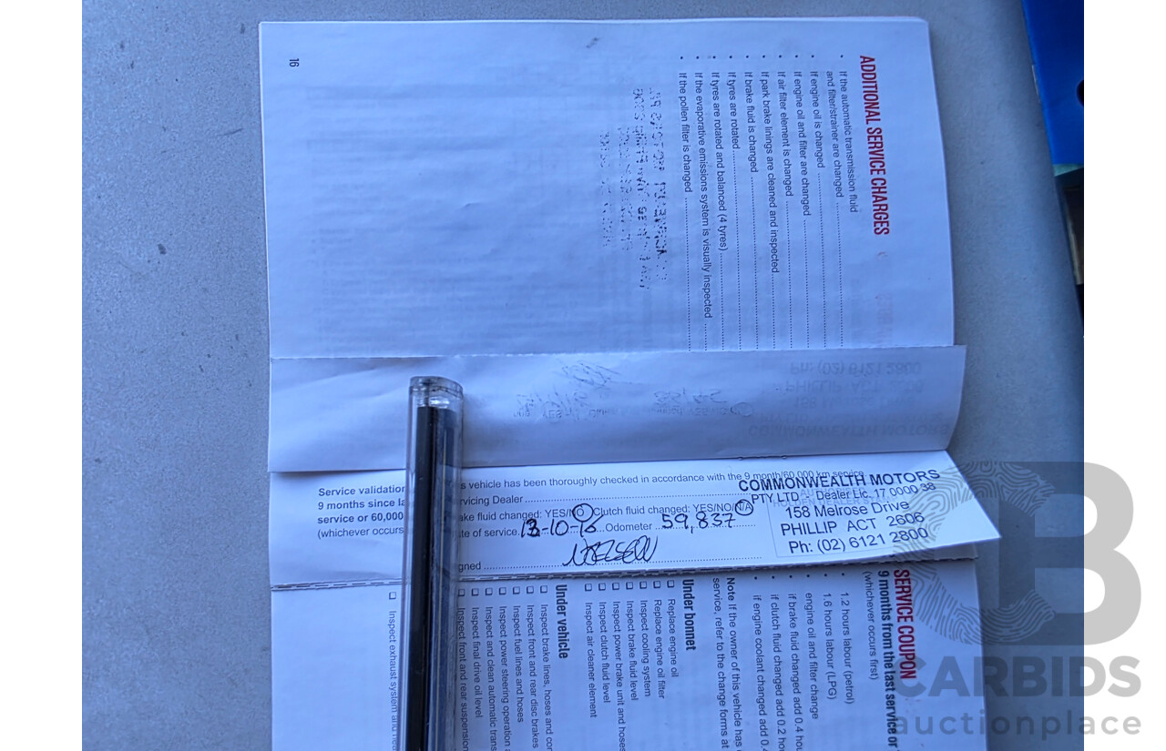 11/2013 Holden Calais V VF 4d Sedan Grey 3.6L