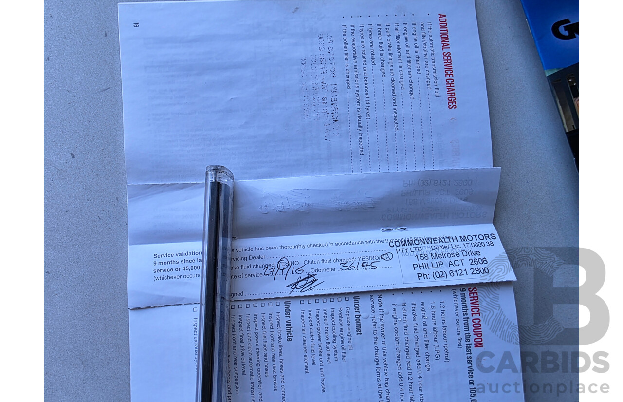 11/2013 Holden Calais V VF 4d Sedan Grey 3.6L