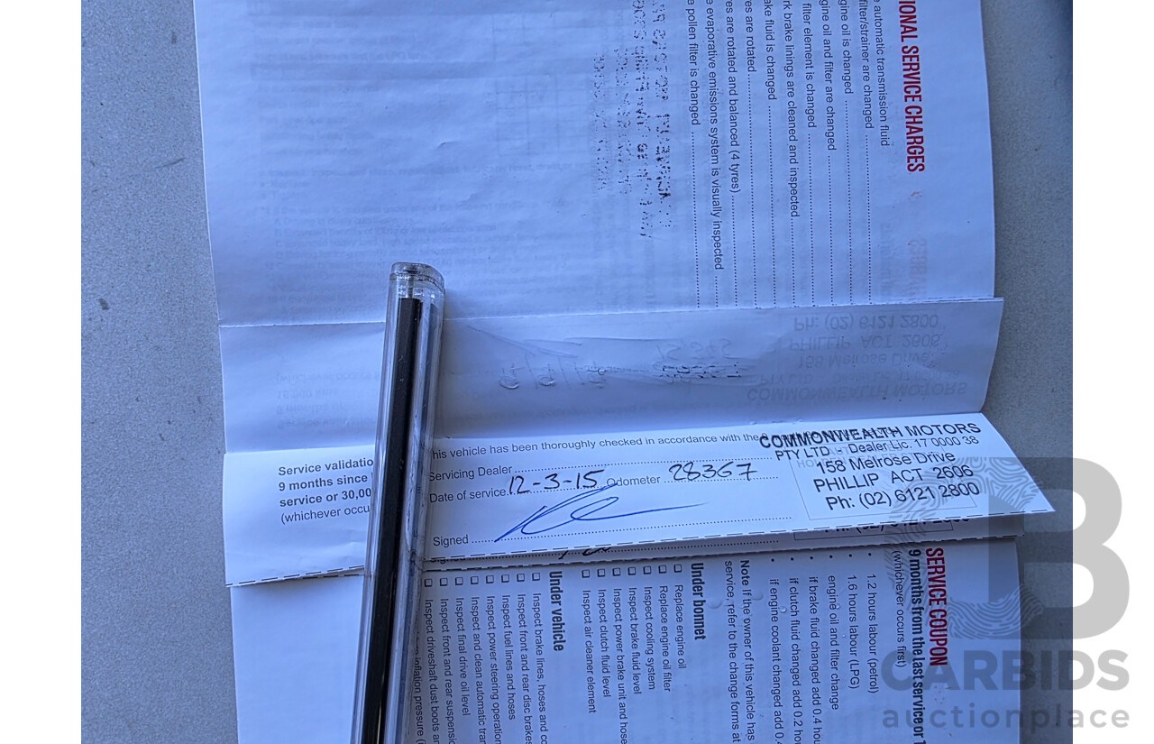 11/2013 Holden Calais V VF 4d Sedan Grey 3.6L