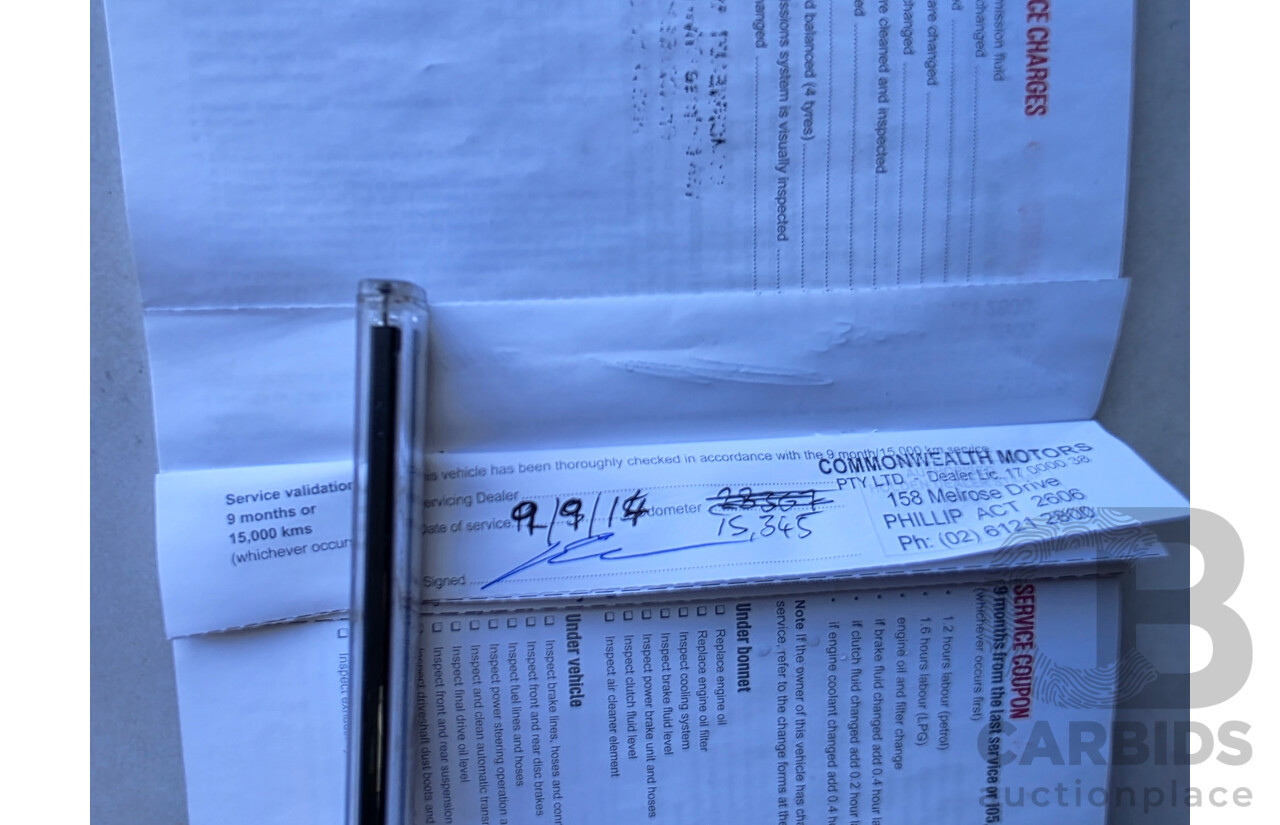 11/2013 Holden Calais V VF 4d Sedan Grey 3.6L