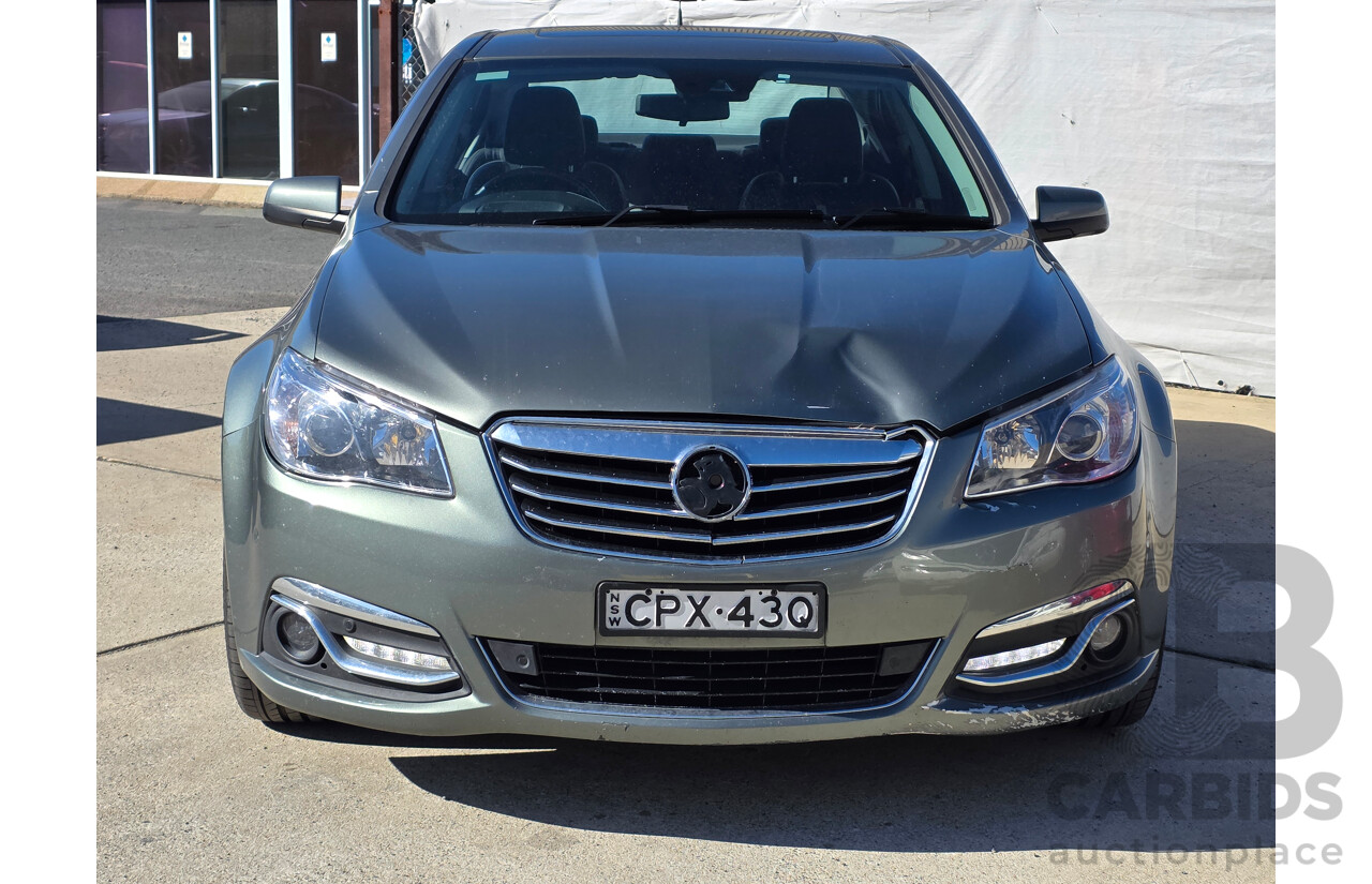 11/2013 Holden Calais V VF 4d Sedan Grey 3.6L