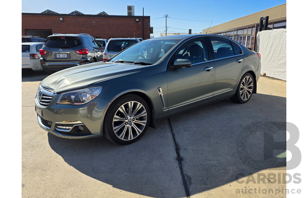 11/2013 Holden Calais V VF 4d Sedan Grey 3.6L