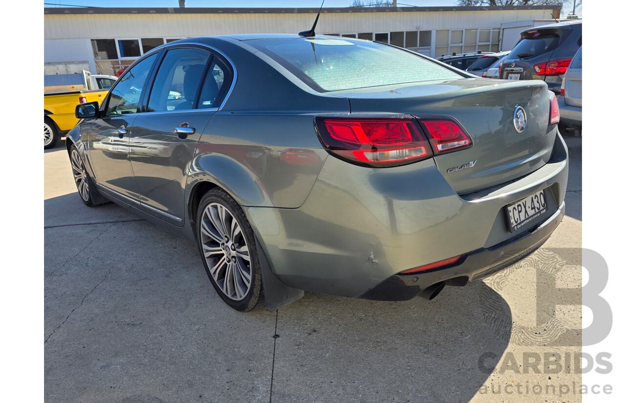 11/2013 Holden Calais V VF 4d Sedan Grey 3.6L