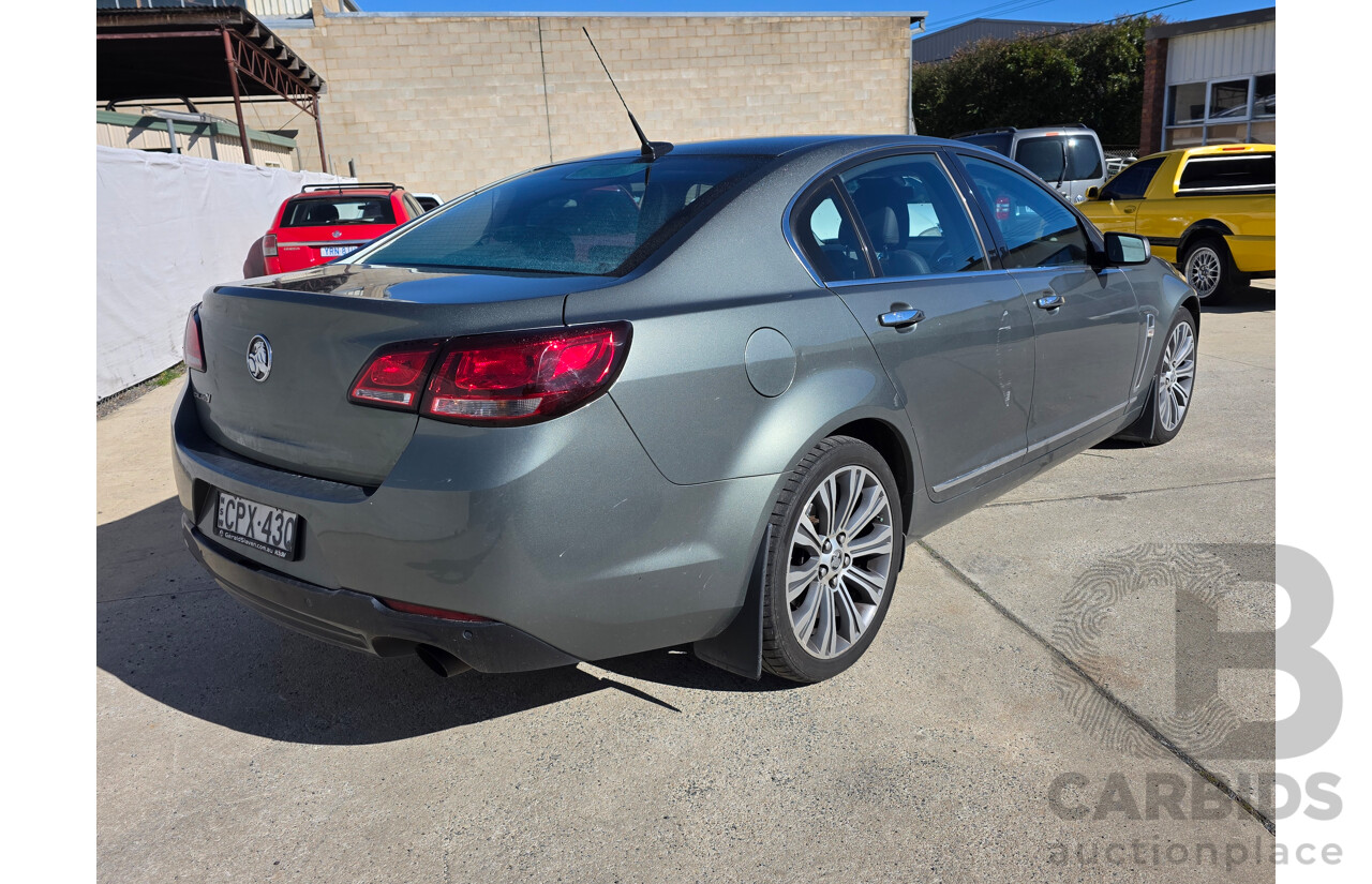 11/2013 Holden Calais V VF 4d Sedan Grey 3.6L