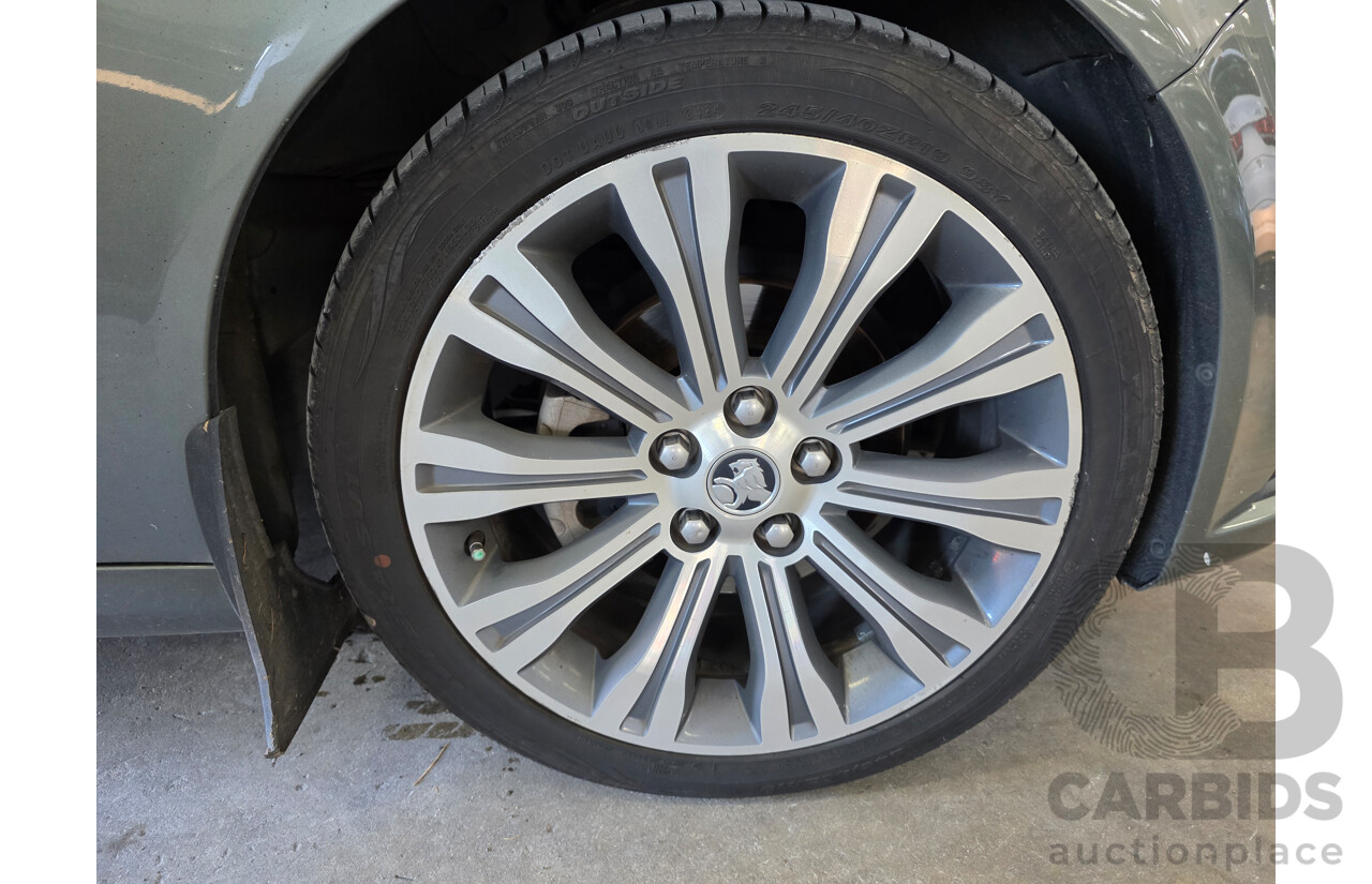 11/2013 Holden Calais V VF 4d Sedan Grey 3.6L