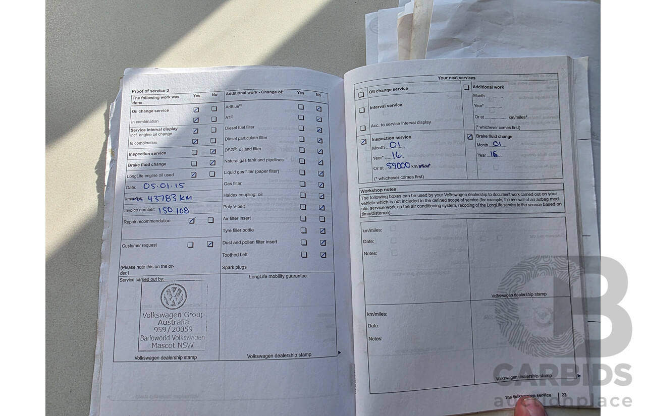 5/2012 Volkswagen Passat 125 TDI Highline 3C MY12 4d Wagon Brown 2.0L