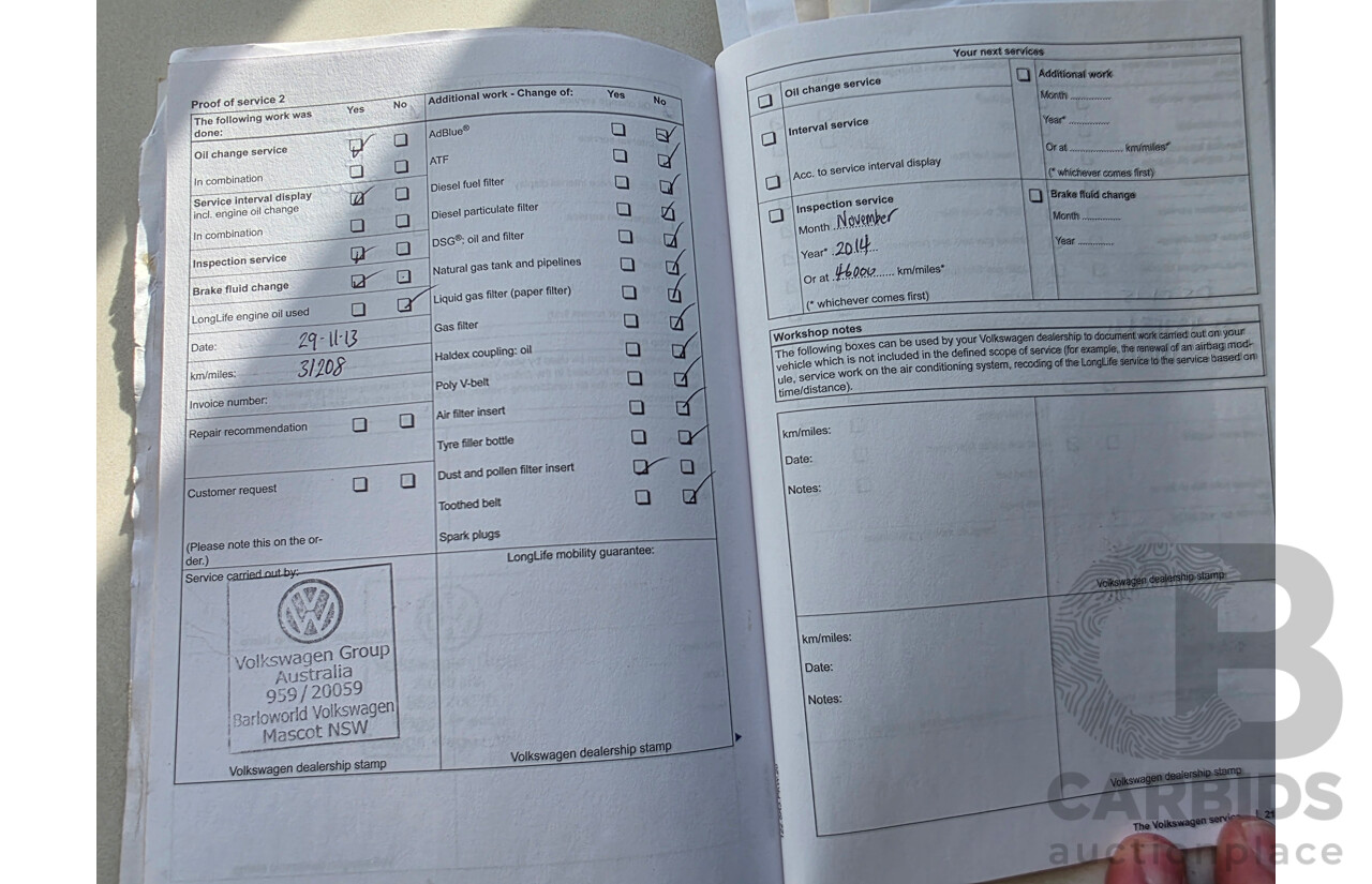 5/2012 Volkswagen Passat 125 TDI Highline 3C MY12 4d Wagon Brown 2.0L