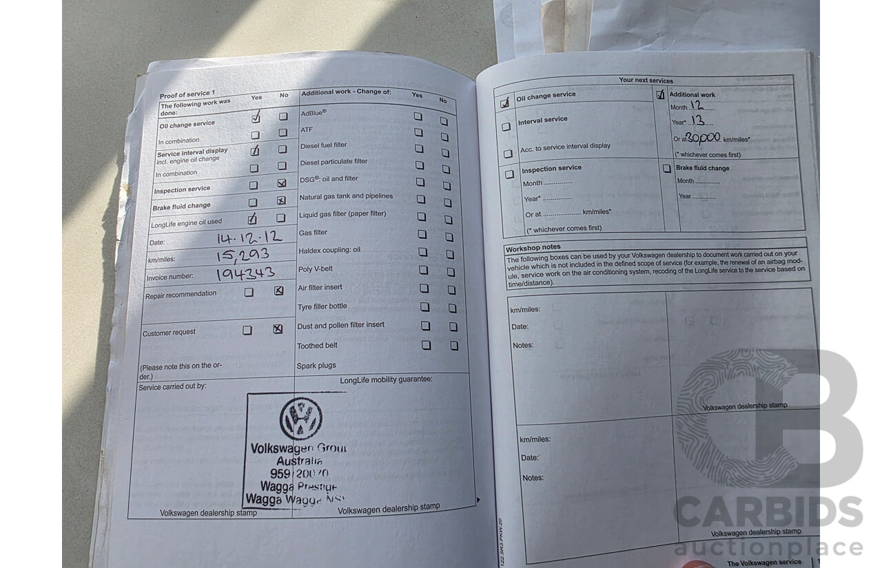 5/2012 Volkswagen Passat 125 TDI Highline 3C MY12 4d Wagon Brown 2.0L