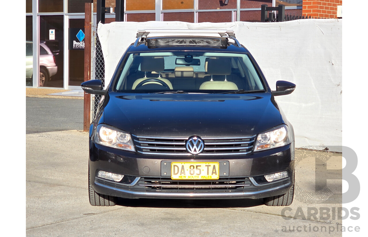 5/2012 Volkswagen Passat 125 TDI Highline 3C MY12 4d Wagon Brown 2.0L