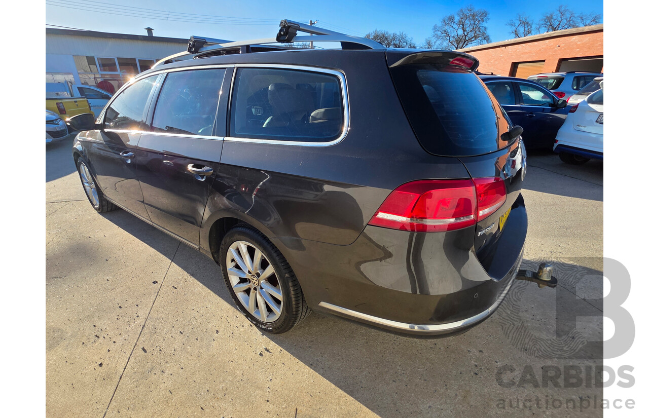 5/2012 Volkswagen Passat 125 TDI Highline 3C MY12 4d Wagon Brown 2.0L