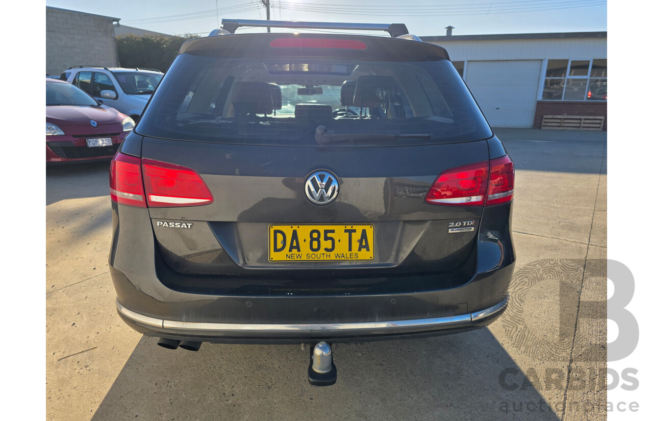 5/2012 Volkswagen Passat 125 TDI Highline 3C MY12 4d Wagon Brown 2.0L
