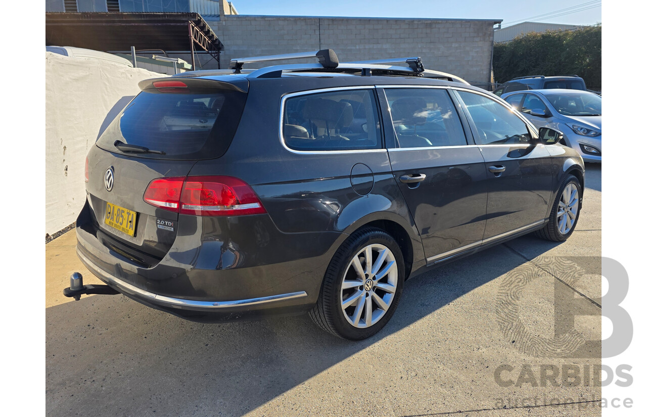 5/2012 Volkswagen Passat 125 TDI Highline 3C MY12 4d Wagon Brown 2.0L